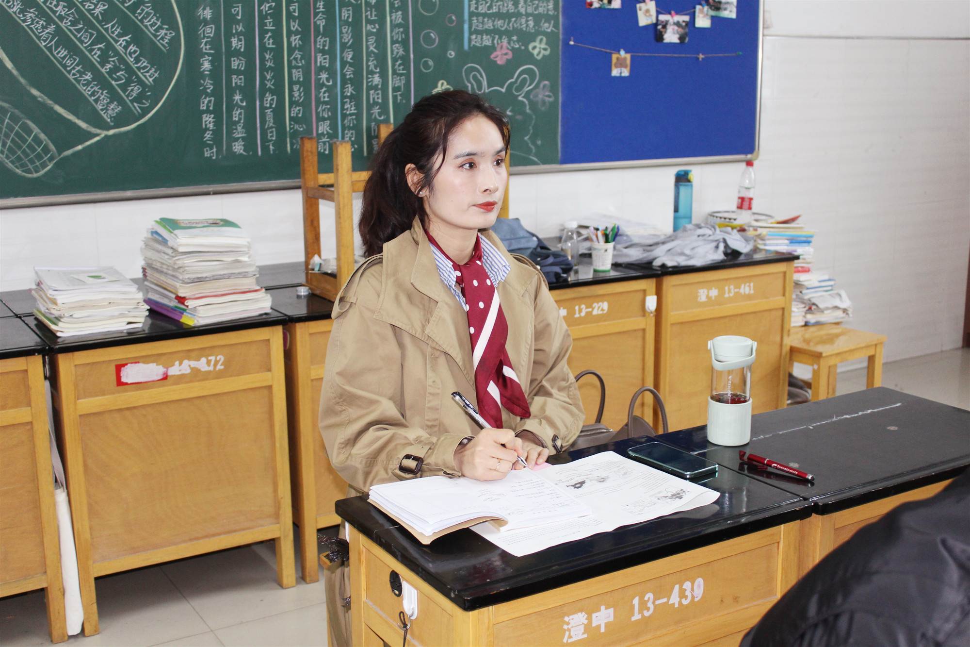 江阴市高中研训室对澄西中学开展专项教学调研